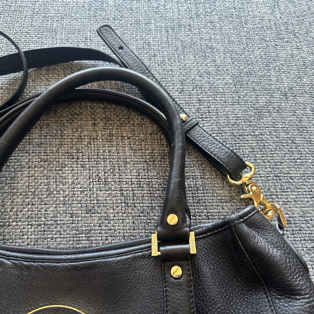 TORY BURCH Black Leather Handbag - Picture 4 of 16